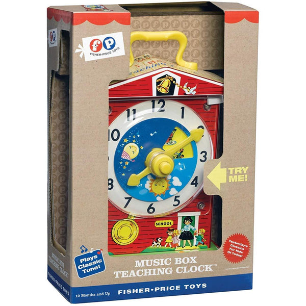 Fisher Price Teaching Clock Classic Toys