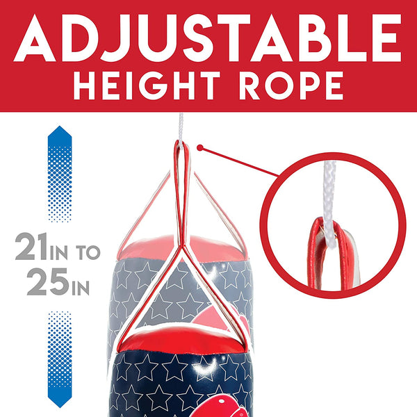 Franklin Future Champs Mini Punching Bag & Glove Set Indoor Active Games