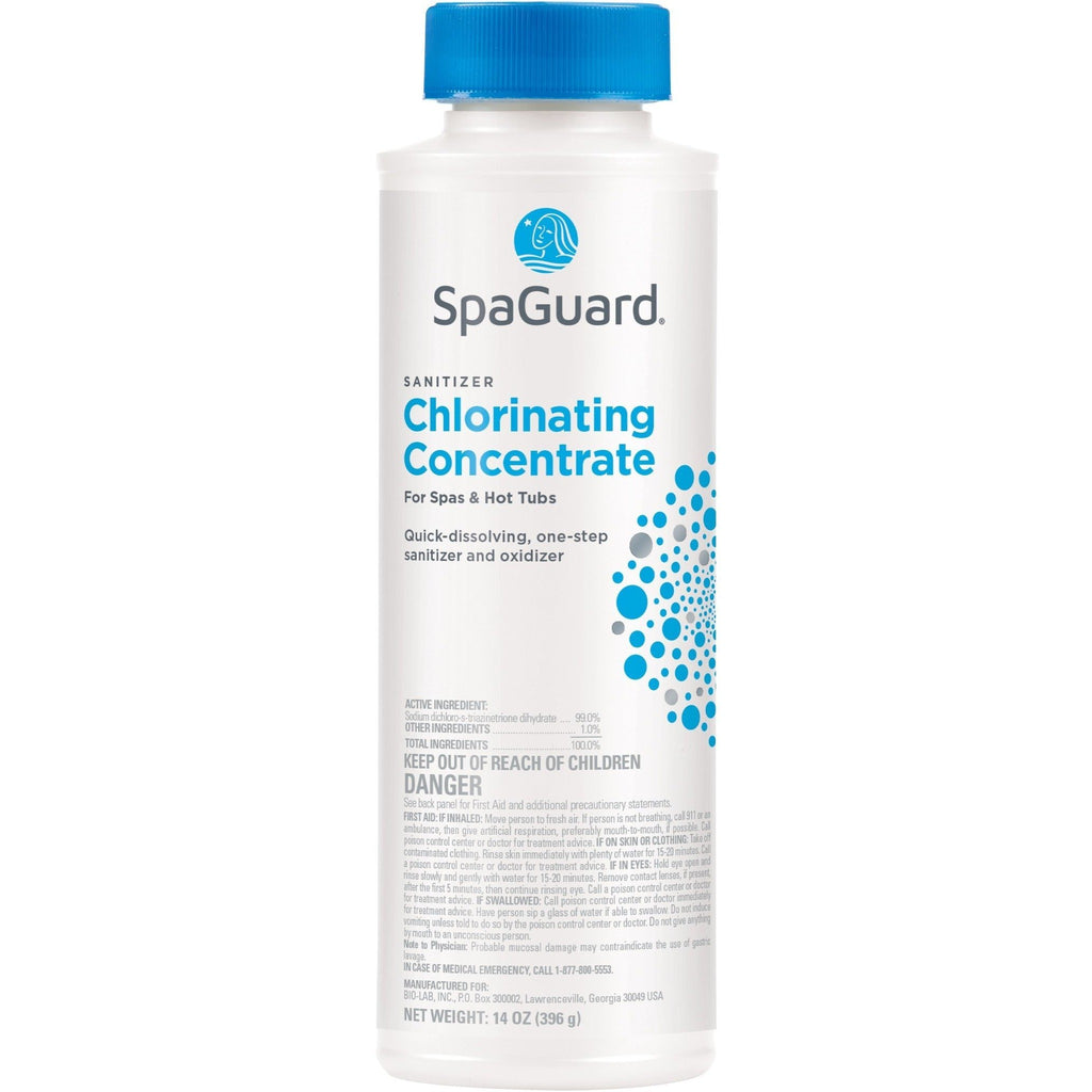 SpaGuard Chlorinating Concentrate Spa Sanitizers
