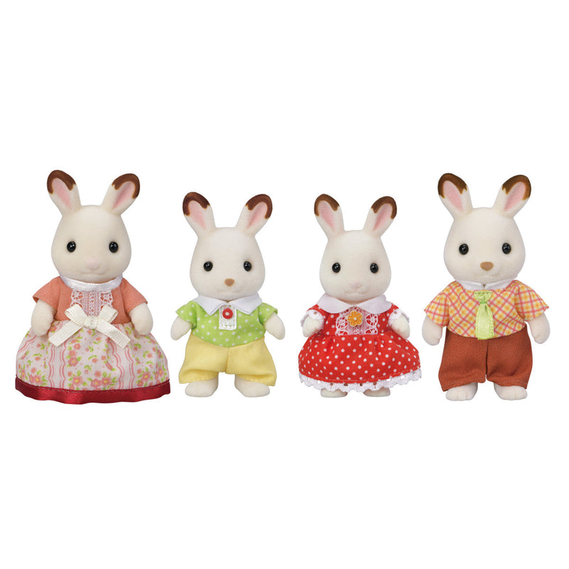 Calico Critters - Calico Critters Chocolate Rabbit Family