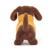 Cats And Dogs - Jellycat Sweater Sausage Dog Yellow 6"