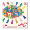 Craft Kits - Djeco Totally Pop Inspired By Warhol Sticker Collage Art Kit