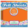 eeBoo Felt Sheets- 5 Pack- Sun- Anglo Dutch Pools & Toys  - 16