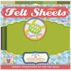 Art Supplies - EeBoo Felt Sheets- 5 Pack