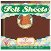 eeBoo Felt Sheets- 5 Pack- Bear- Anglo Dutch Pools & Toys  - 1