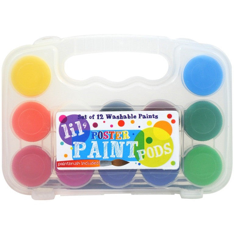 International Arrivals lil' Poster Paint Pods - Art Supplies - Anglo Dutch Pools and Toys