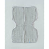 Baby And Infant Accessories - Little Unicorn Cotton Muslin Burp Cloth - Grey Stripe