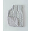 Baby And Infant Accessories - Little Unicorn Cotton Muslin Burp Cloth - Grey Stripe