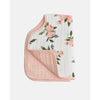 Baby And Infant Accessories - Little Unicorn Cotton Muslin Burp Cloth - Watercolor Roses