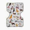 Baby And Infant Accessories - Little Unicorn Cotton Muslin Burp Cloth - Woof