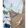 Baby And Infant Accessories - Little Unicorn Cotton Muslin Swaddle Blanket - Dino Friends
