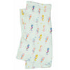 Baby And Infant Accessories - Loulou LOLLIPOP Muslin Swaddle - Painterly Seahorse 47 X 47"