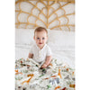 Loulou LOLLIPOP Muslin Swaddle - Safari Jungle 47 x 47"