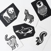 Baby And Infant Accessories - Wee Gallery Art Cards For Baby - Black And White Collection