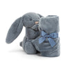Baby And Infant Plush Items - Jellycat Bashful Dusky Blue Bunny Soother 13"