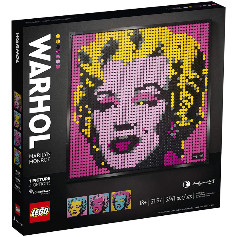Blocks And Bricks - LEGO 31197 Art Andy Warhol's Marilyn Monroe