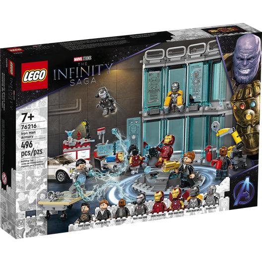Blocks And Bricks - LEGO 76216 Marvel Iron Man Armory