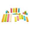 Tegu 24 Piece Magnetic Wooden Block Set- Tints - Magnetic Building Sets - Anglo Dutch Pools and Toys