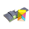 Tegu Pocket Pouch Prism Magnetic Wooden Block Set- Tints - Magnetic Building Sets - Anglo Dutch Pools and Toys
