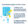 Bubbles - Bubble Tree 2 Liter 3 Bottle Refillable Bubble System
