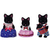 Calico Critters - Calico Critters Midnight Cat Family