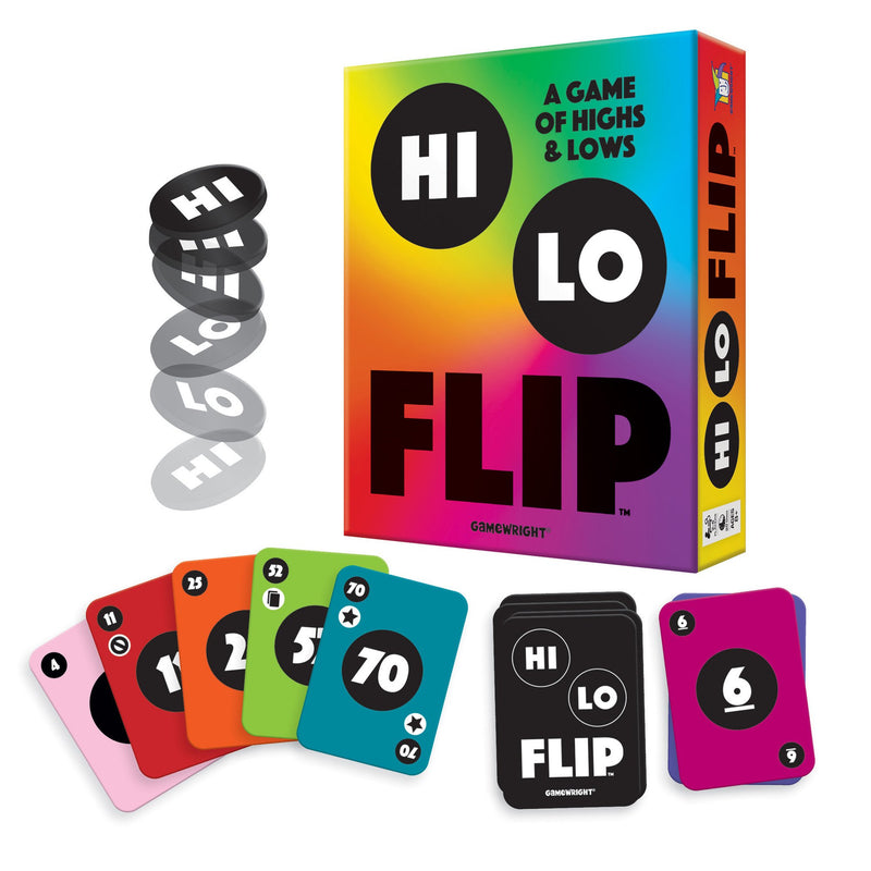 Card And Travel Games - Hi Lo Flip