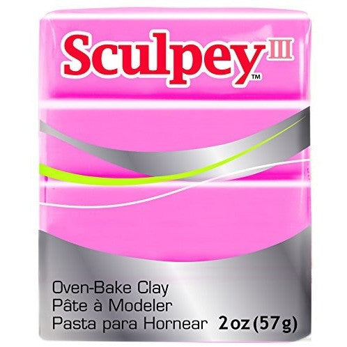 Sculpey III Clay 2 oz. Candy Pink
