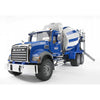 Commercial And Farm Vehicles - Bruder Mack Granite Cement Mixer