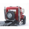 Bruder Mack Granite Flatbed Truck with JCB Loader Backhoe