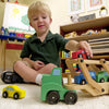 Melissa & Doug Car Carrier Truck & Cars Wooden Toy Set