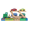 Melissa & Doug Car Carrier Truck & Cars Wooden Toy Set