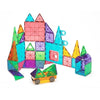 Magna-Tiles® Clear Colors 48 Piece DX Set - Magnetic Building Sets - Anglo Dutch Pools and Toys