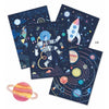 Craft Kits - Djeco Cosmic Mission Scratch Cards
