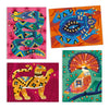 Craft Kits - Djeco Deep In The Jungle Sticker And Jewel Mosaic Craft Kit
