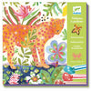 Craft Kits - Djeco Glitter Boards Tropico Art Kit