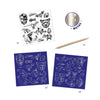 Craft Kits - Djeco Iron Scratch Art Stickers