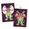 Craft Kits - Djeco Jurassic Rub-On Foil Transfer Craft Kit