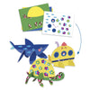 Craft Kits - Djeco Seaside Delights Multi-Activity Craft Kit