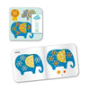Craft Kits - Djeco Soft Jungle Sticker Mosaic Collage Craft Kit