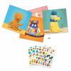Craft Kits - Djeco Sticker Kits Create Animals