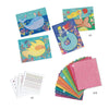 Craft Kits - Djeco The Mermaid’s Song Sticker And Jewel Mosaic Craft Kit
