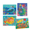 Craft Kits - Djeco The Mermaid’s Song Sticker And Jewel Mosaic Craft Kit