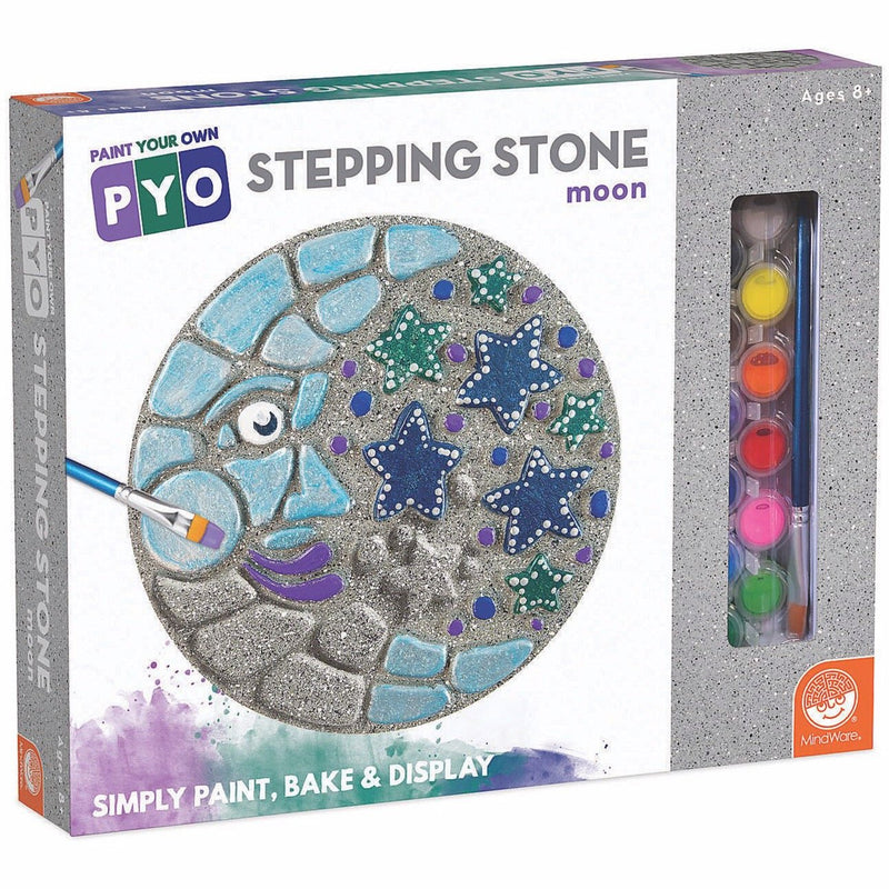 Mindware Paint Your Own Stepping Stone- Moon and Stars