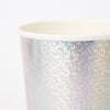 Cups And Straws - Meri Meri Silver Sparkle Tumbler Cups
