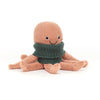 Cute And Quirky Plush - Jellycat Cozy Crew Octopus 8"