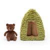 Cute And Quirky Plush - Jellycat Forest Fauna Bear 7"