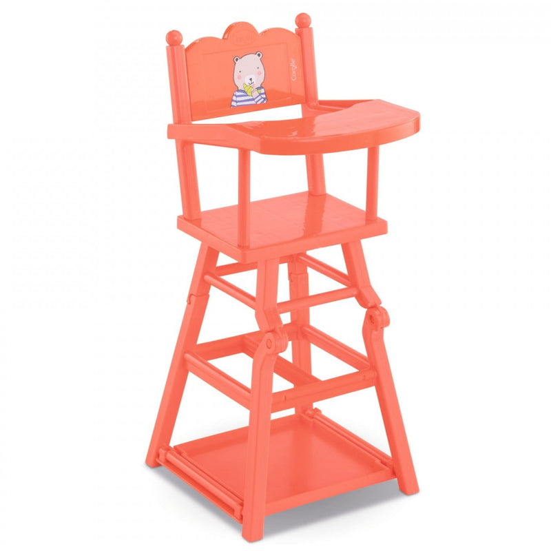 Doll Accessories - Corolle 2-in-1 High Chair For 14-17-inch Baby Doll