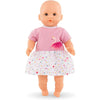 Doll Accessories - Corolle Swan Royale Dress For 12-inch Baby Doll