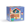 Dollhouses & Furniture - Djeco Minihouse Wooden Dollhouse Set