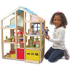 Melissa & Doug Hi-Rise Wooden Dollhouse and Furniture Set- - Anglo Dutch Pools & Toys  - 2